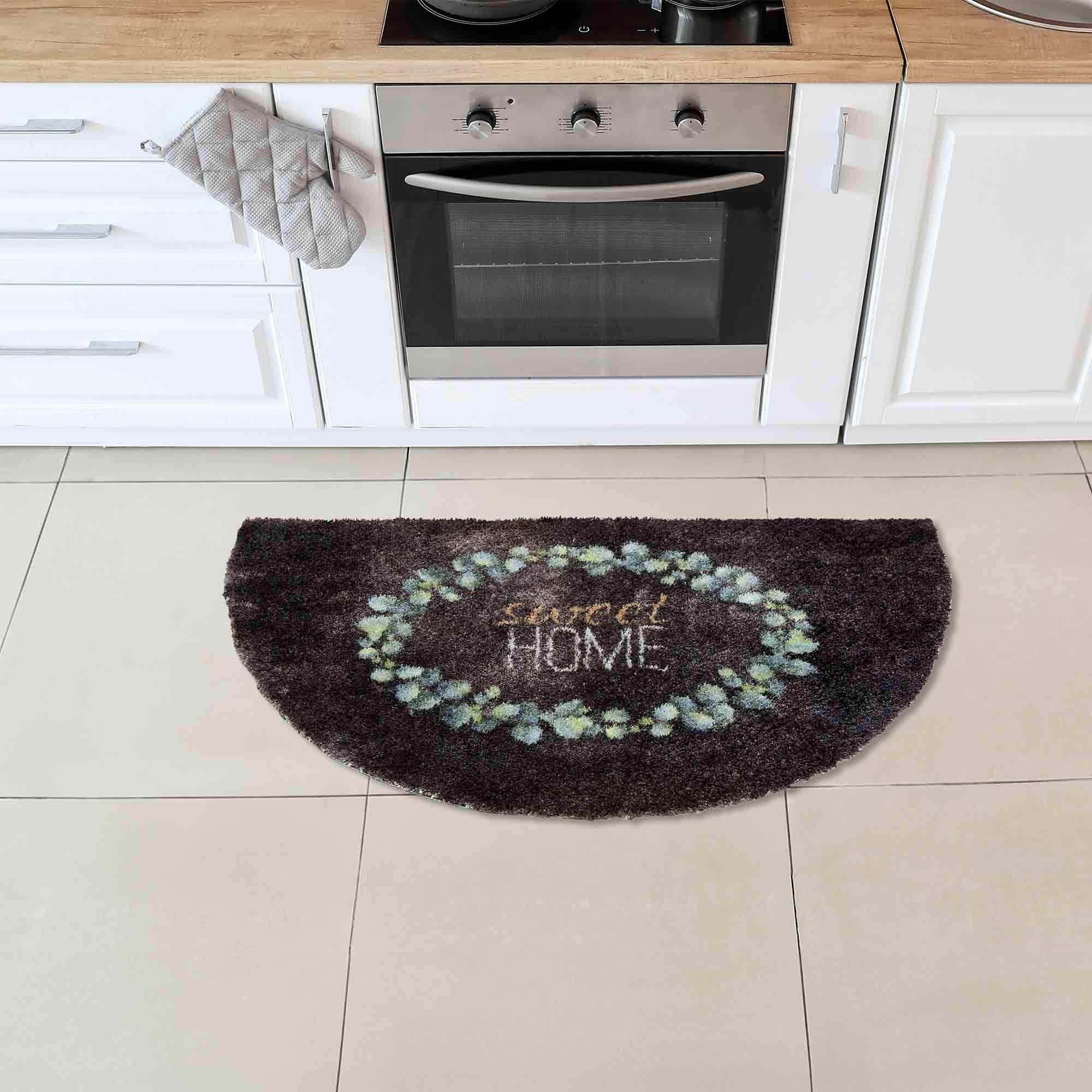 FUSSMATTE WASCHBAR PURE & SOFT - Dunkelgrau, Textil (50/70cm) - Astra