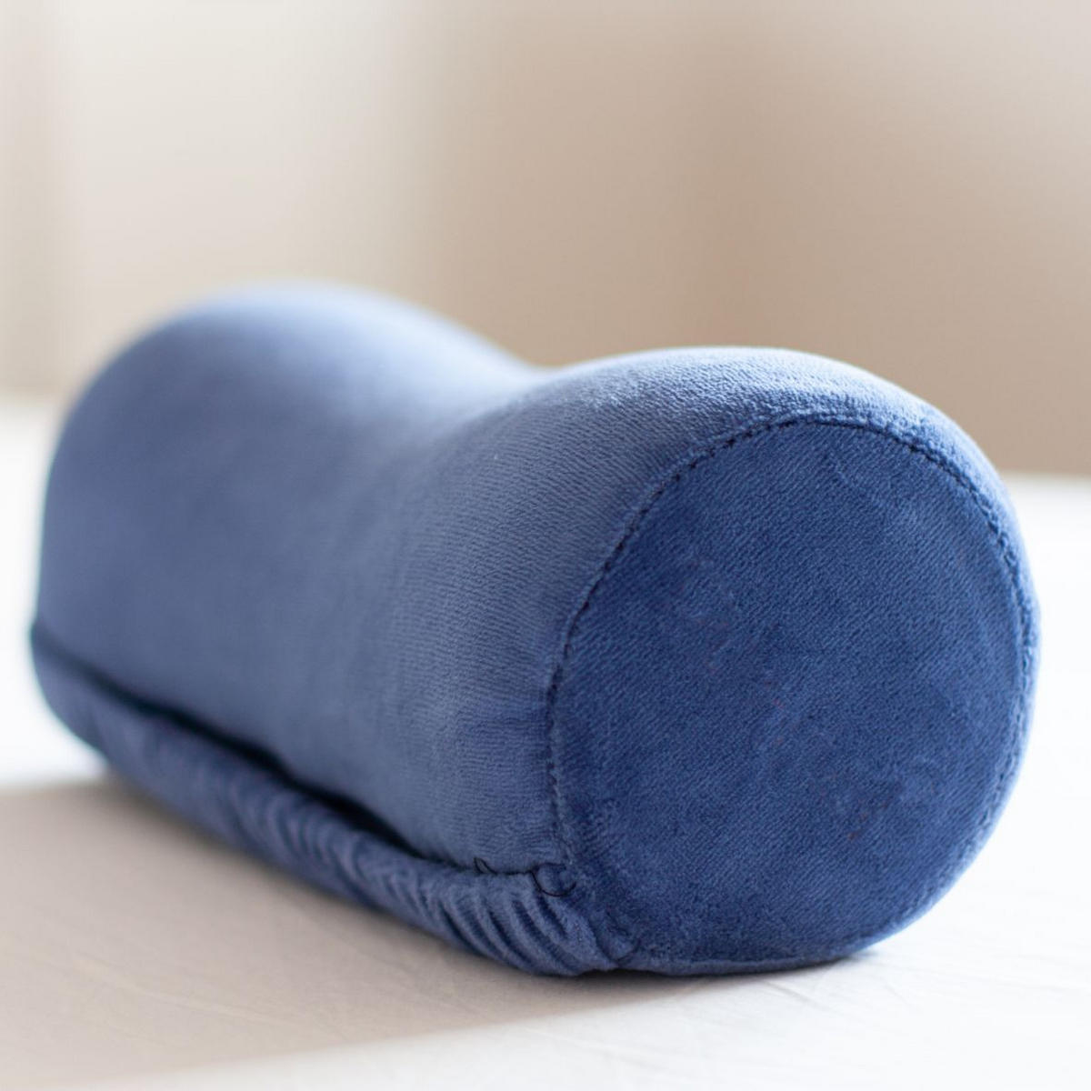 NACKENSTÜTZKISSEN, ERGONOMISCH - Blau, Textil (12/27cm) - INPHYSIO