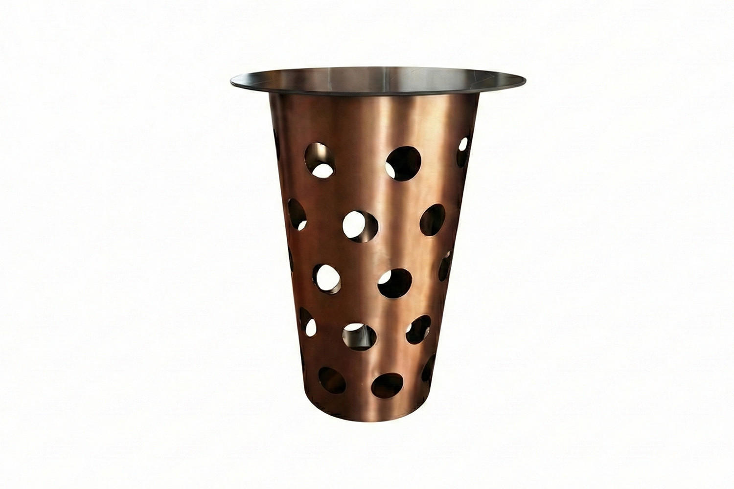 BARTISCH VINO Rosé Metall - Roségold/Rosa, Metall (80/80/111cm) - KAWOLA