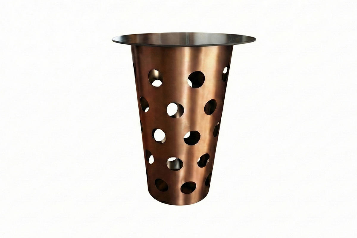 BARTISCH VINO Rosé Metall - Roségold/Rosa, Metall (80/80/111cm) - KAWOLA