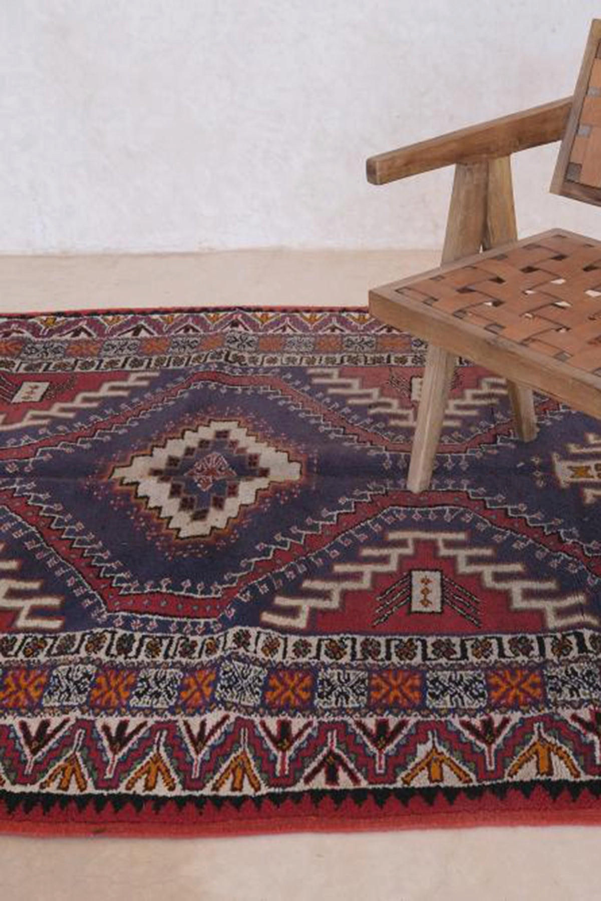 BERBERTEPPICH aus reiner Wolle 171x 263 cm - Multicolor, Naturmaterialien (171/263cm) - AFK Living