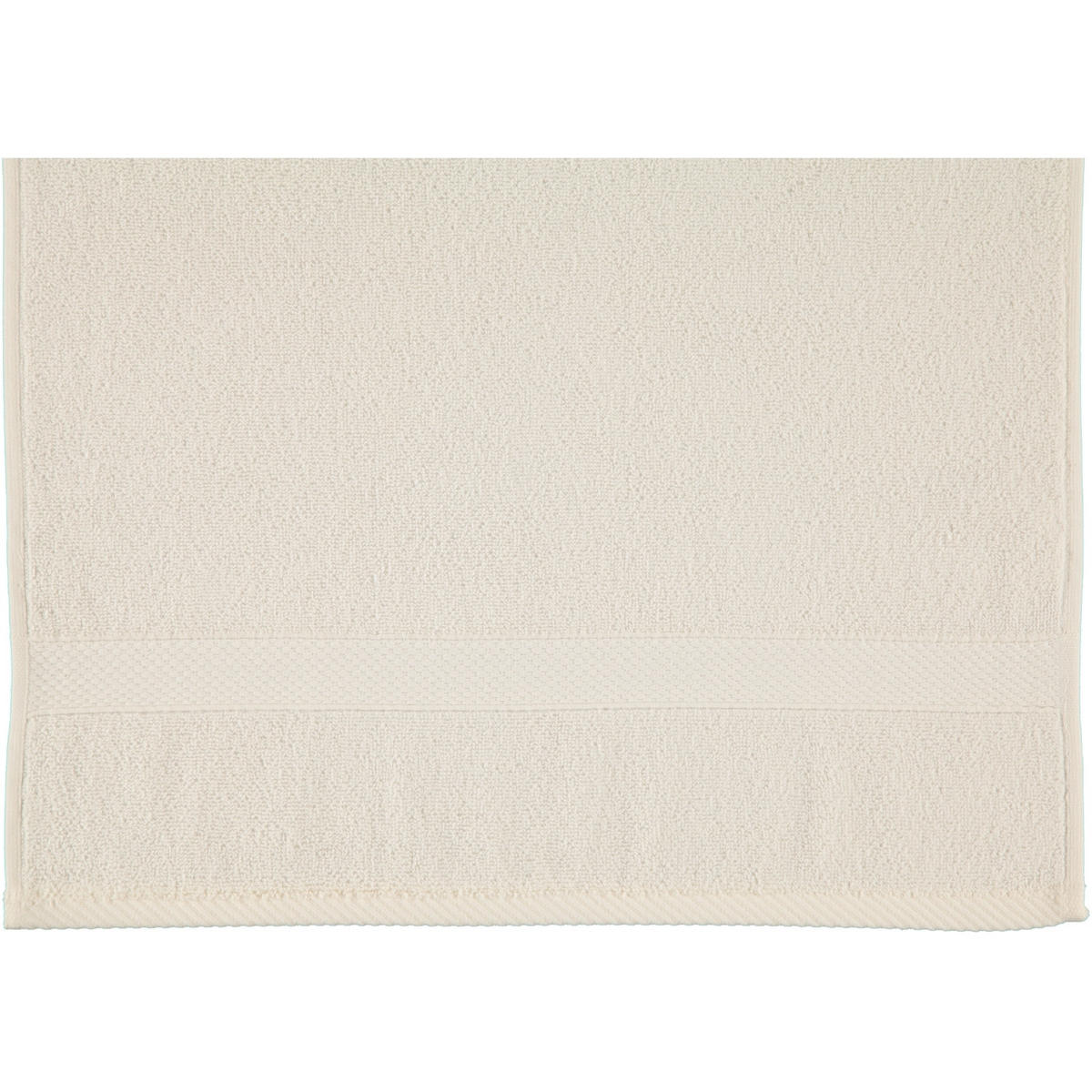 GÄSTETUCH DIAMANT IVORY - 155 - Beige, Textil (30/50cm) - Egeria