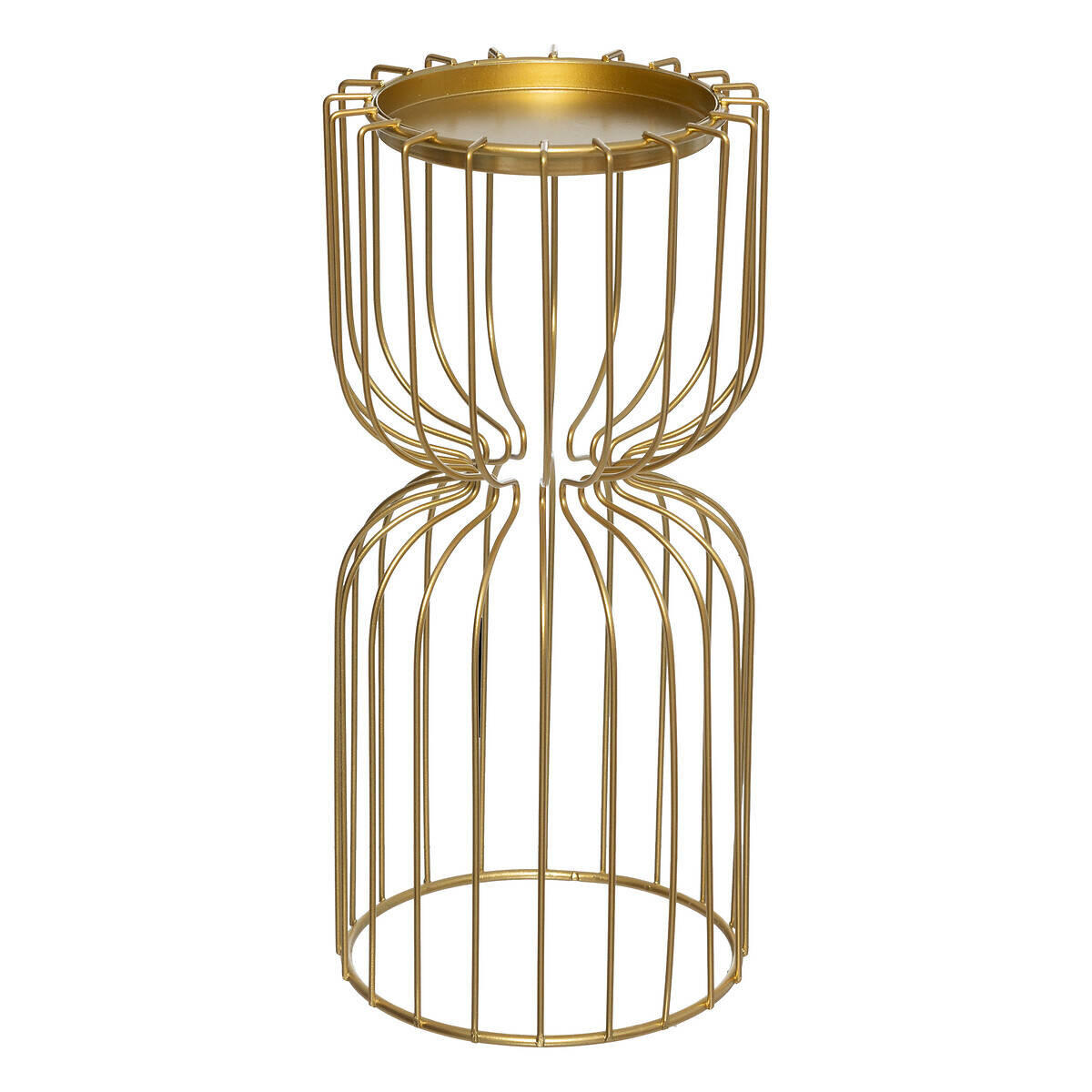 TEELICHTHALTER Metall Gold 2er-Set - Goldfarben, Metall (12/26cm) - Atmosphera Createur d´interieur