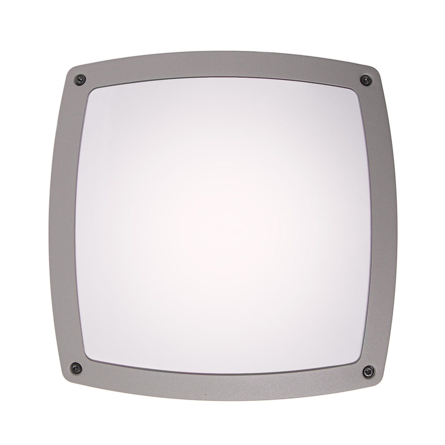 AUSSENLEUCHTE Chiara - Grau, Metall (30/30/9cm) - Paco Home