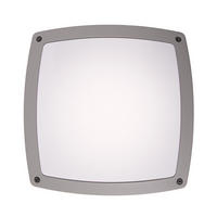 AUSSENLEUCHTE Chiara - Grau, Metall (30/30/9cm) - Paco Home