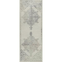 VINTAGE-TEPPICH 80/220 cm Grau - Hellgrau, Textil (80/220cm)