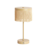 TISCHLAMPE Diny - Braun - 17/17/35 cm - Braun, Metall (17/17/35cm) - Light & Living