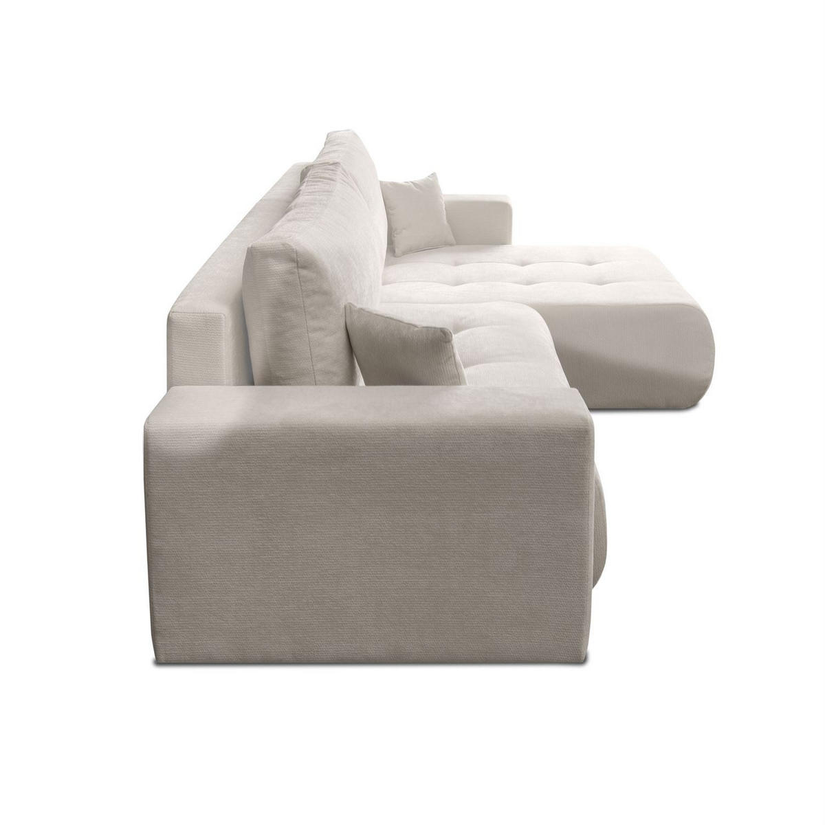 ECKSOFA CLOUD II XL mit Schlaffunktion Vibe 08 - Beige, Textil (280/152cm) - Lookway