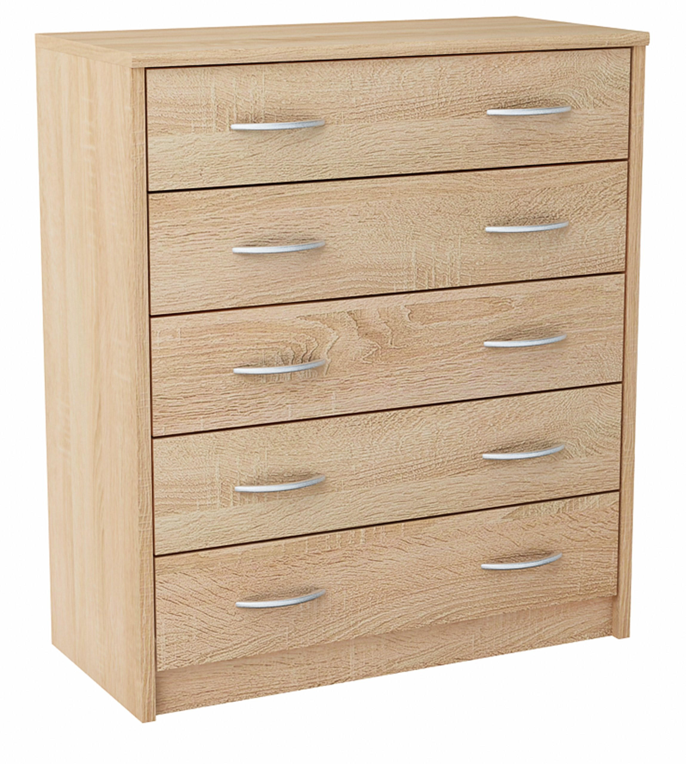 SCHUHSCHRANK 5S Sonoma Eiche 74/35/85 cm 5 ausklappbare Schuhablagen - Sonoma Eiche, Holzwerkstoff (74/85/35cm) - Matkam Möbel