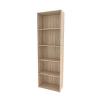 BÜCHERREGAL Bob Sonoma 60 x 190 cm mit 5 Fächern - Sonoma Eiche, Holzwerkstoff (60/190/30.4cm) - Vicco