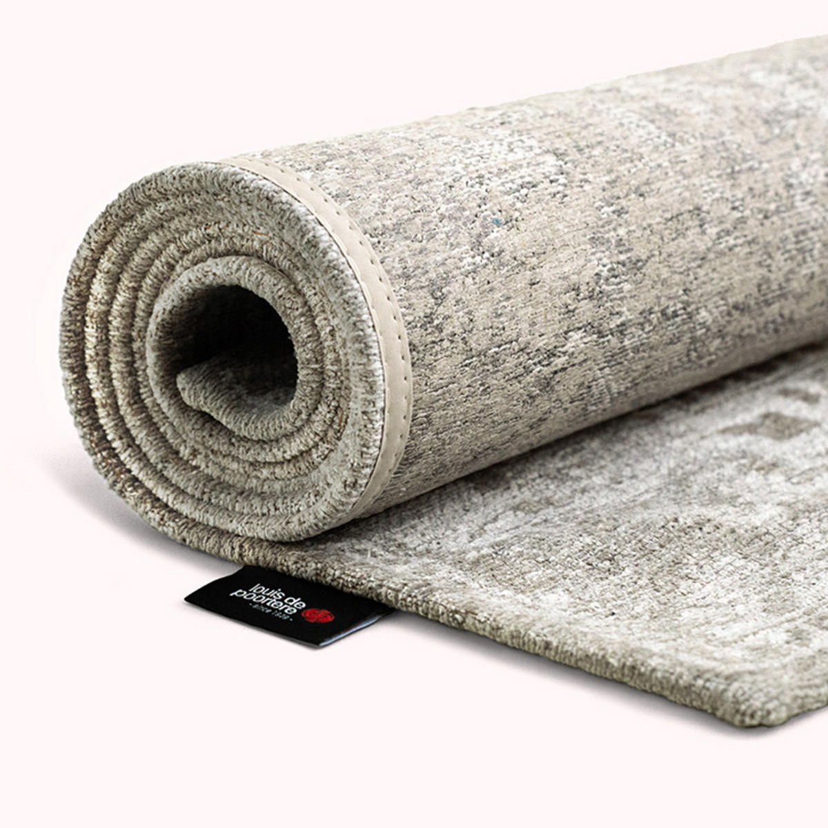 TEPPICH Suede Antiquarian Tabriz 140/200 cm - Grau, Kunststoff/Textil (140/200cm) - Louis De Poortere