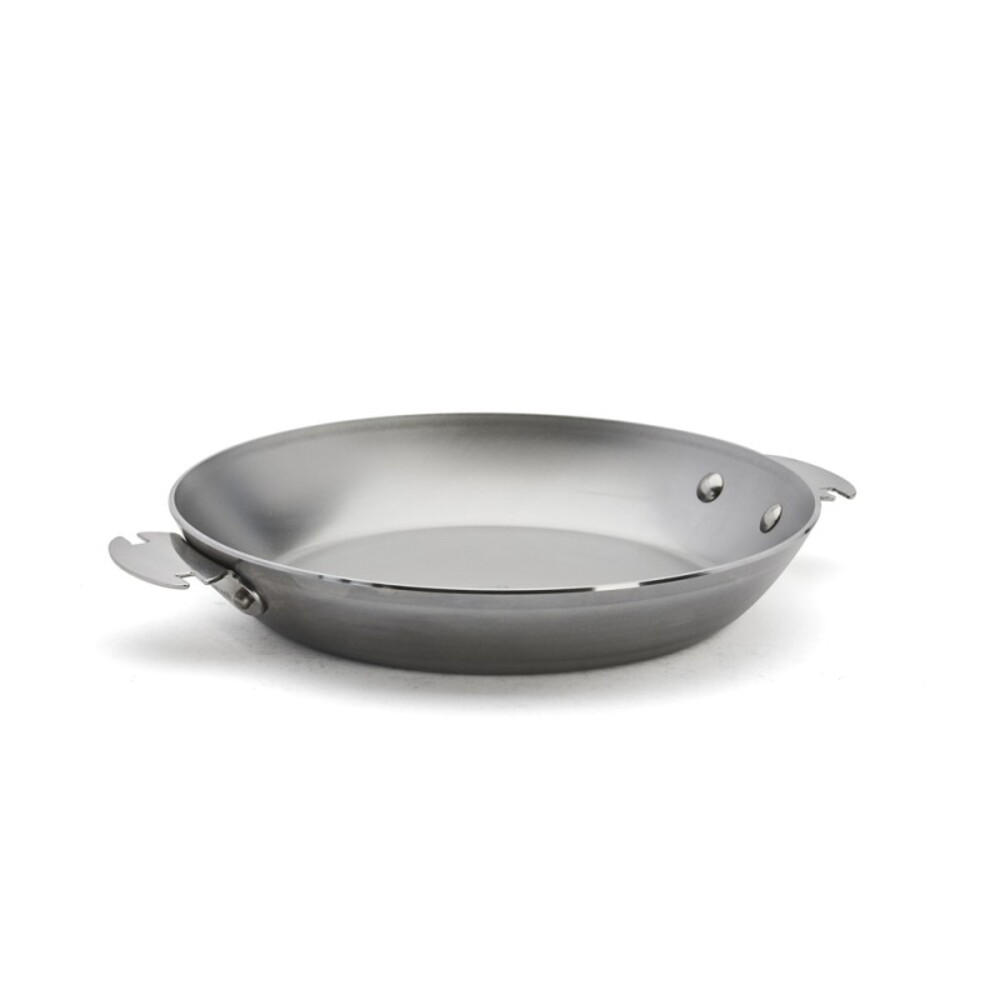 BRATPFANNE Mineral Pfanne B Loqy - Silberfarben, Metall (24cm) - De Buyer