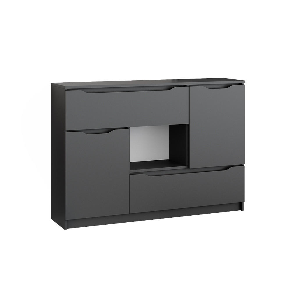 Vicco KREDENC Ruben Antracit 120 x 84 cm