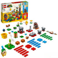 KLEMMBAUSTEINE Super Mario Baumeister-Set für eigene Abenteuer 71380 - Multicolor, Kunststoff (7/38cm) - Lego