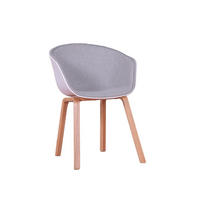 ESSZIMMERSTUHL gepolstert Kunststoff Grau - Grau, Kunststoff (59/78/56cm) - Nest Dream