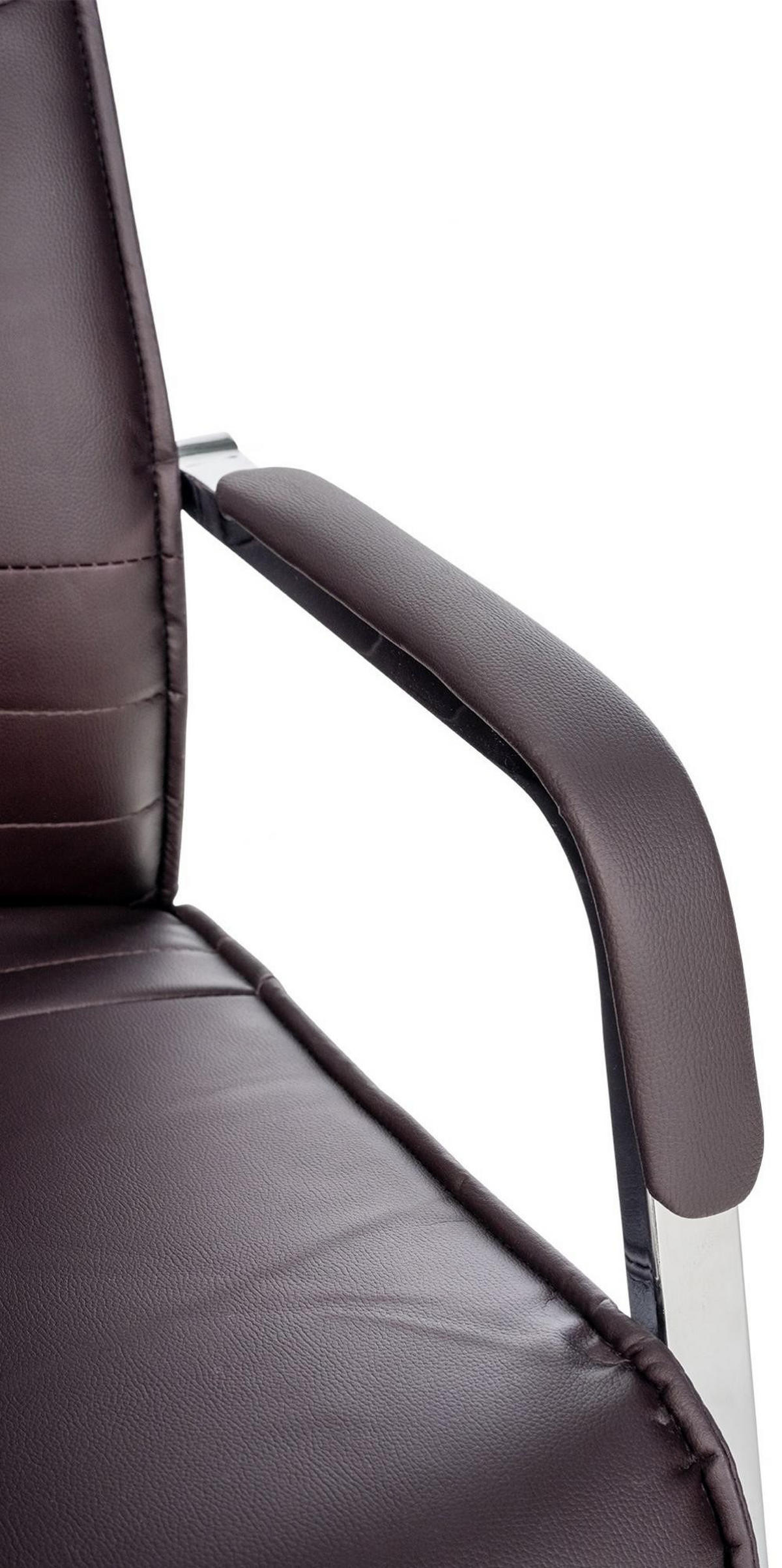 SCHWINGSTUHL Lederlook Braun - Braun, Textil/Metall (55/88/60cm) - CLP