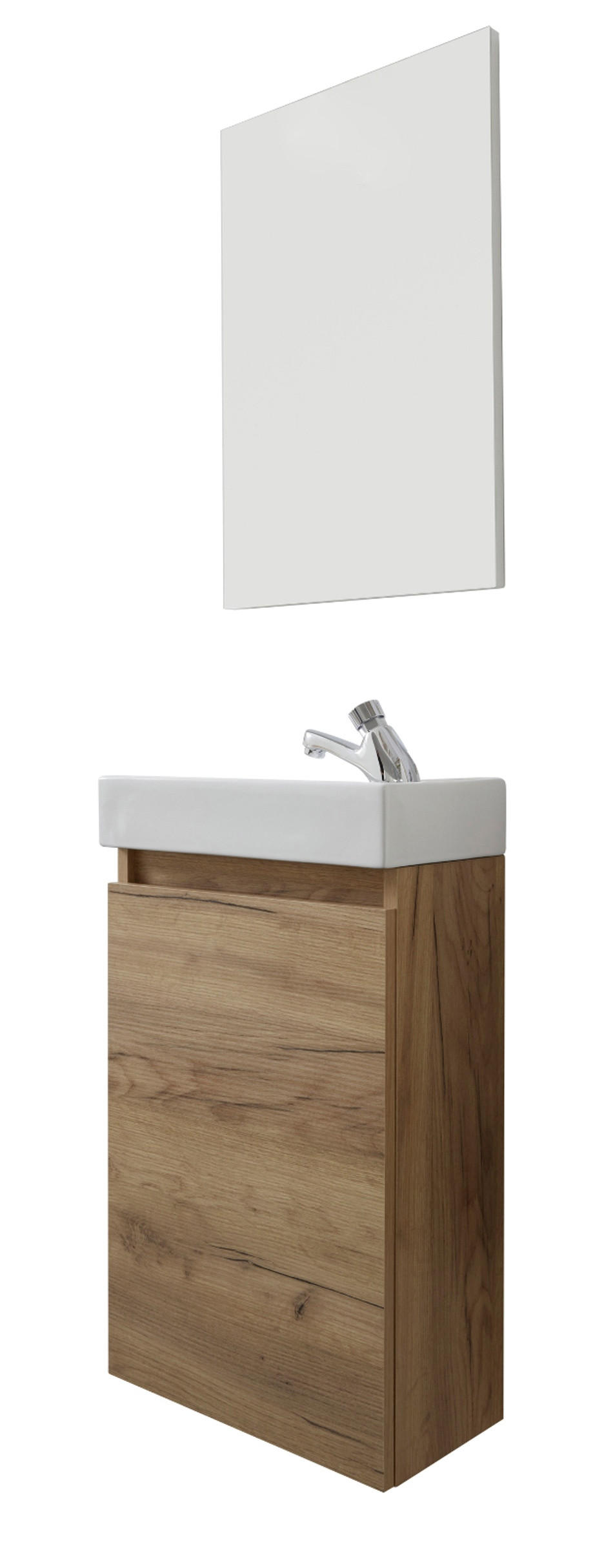 Top.Furn Badmöbel-Set Eiche Artisan 40x68x22 cm