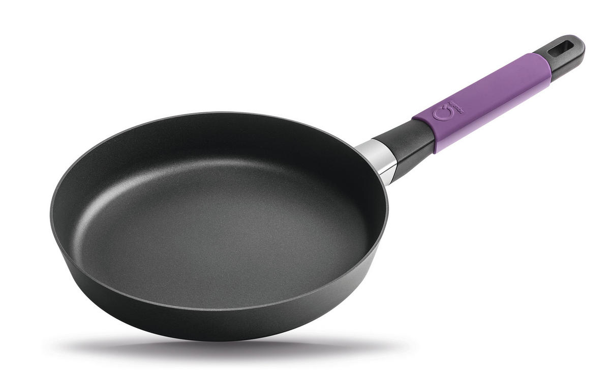 BRATPFANNE INDUKTION ⌀24cm - AUBERGINE - Aubergine, Kunststoff/Metall (24cm) - Gastrolux