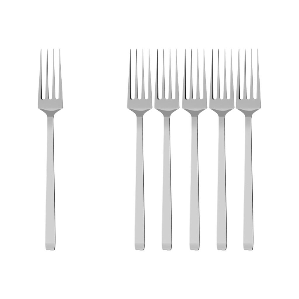TAFELGABEL La Classica silber 208 mm 6er Set - Silberfarben, Metall - Villeroy & Boch