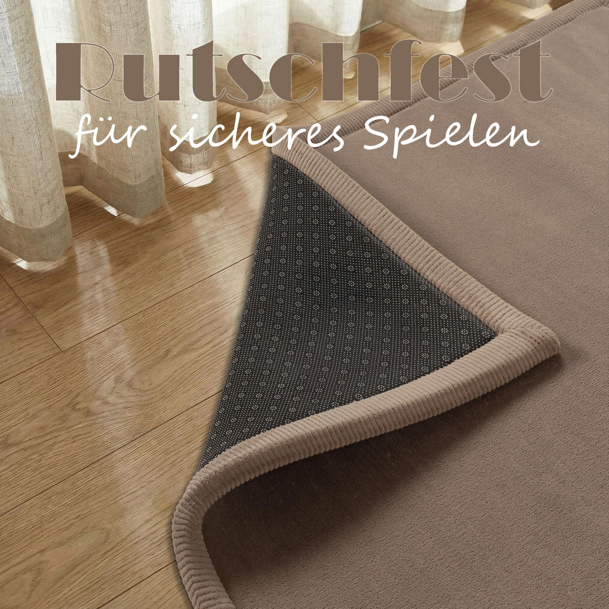 KINDERTEPPICH 200/350 cm Tatami 475 - Beige, Textil (200/350cm) - Paco Home