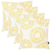 OUTDOORKISSEN 4er Set - Gelb, Textil (43/43cm) - icon
