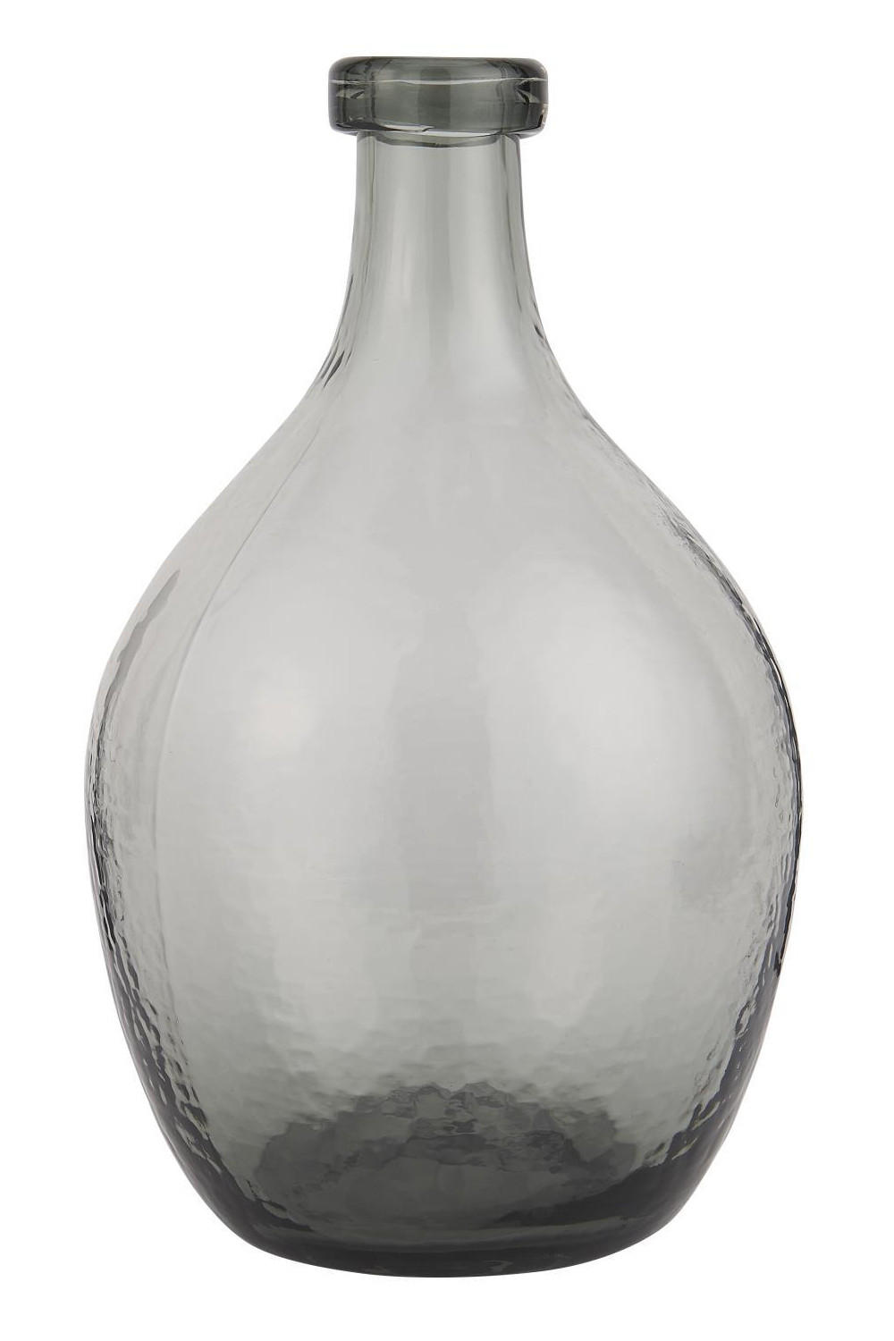 VASE Glasballon Grau 36 cm - Grau, Glas (36cm) - IB Laursen