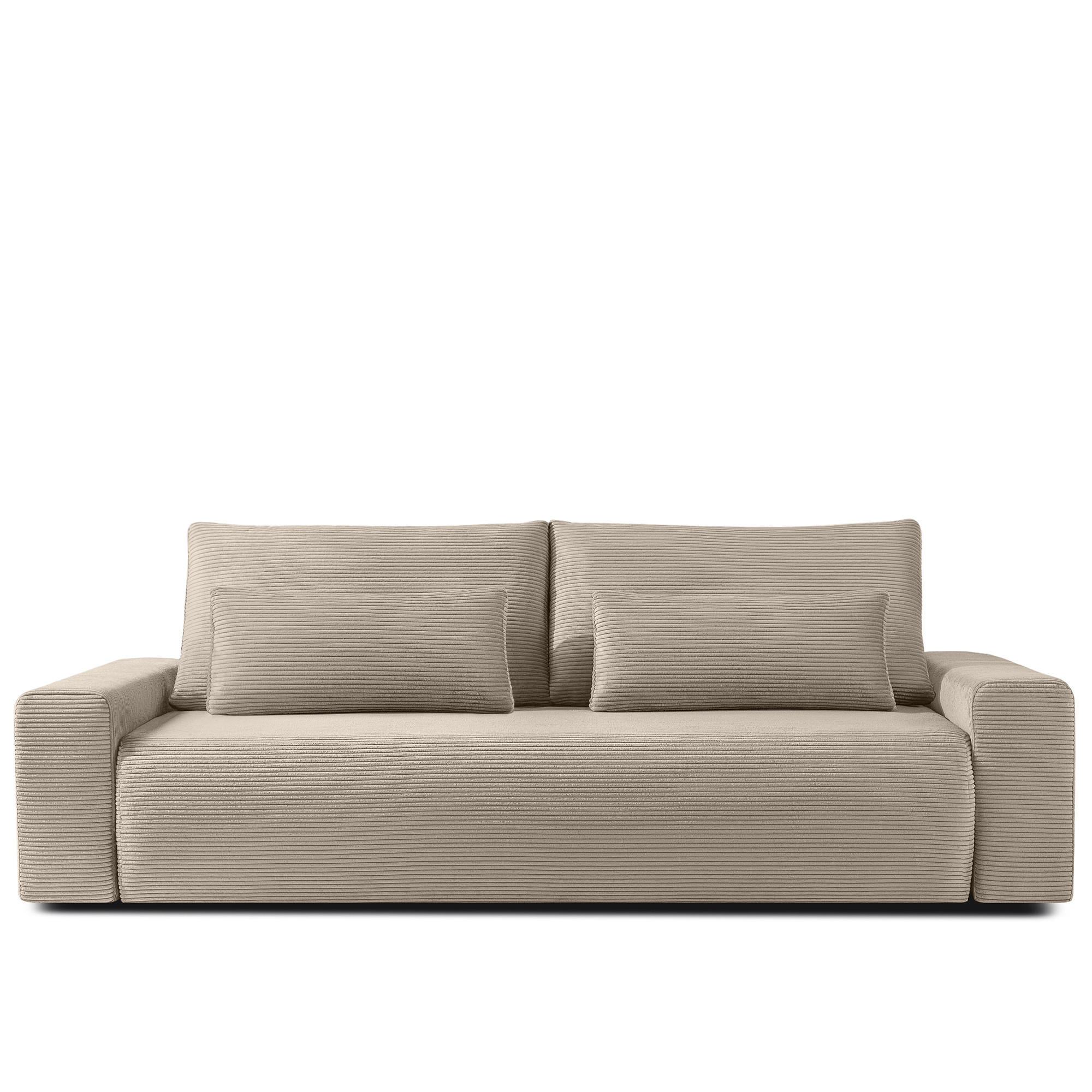 Konsimo® 3-Sitzer Beige 250x93x108 cm