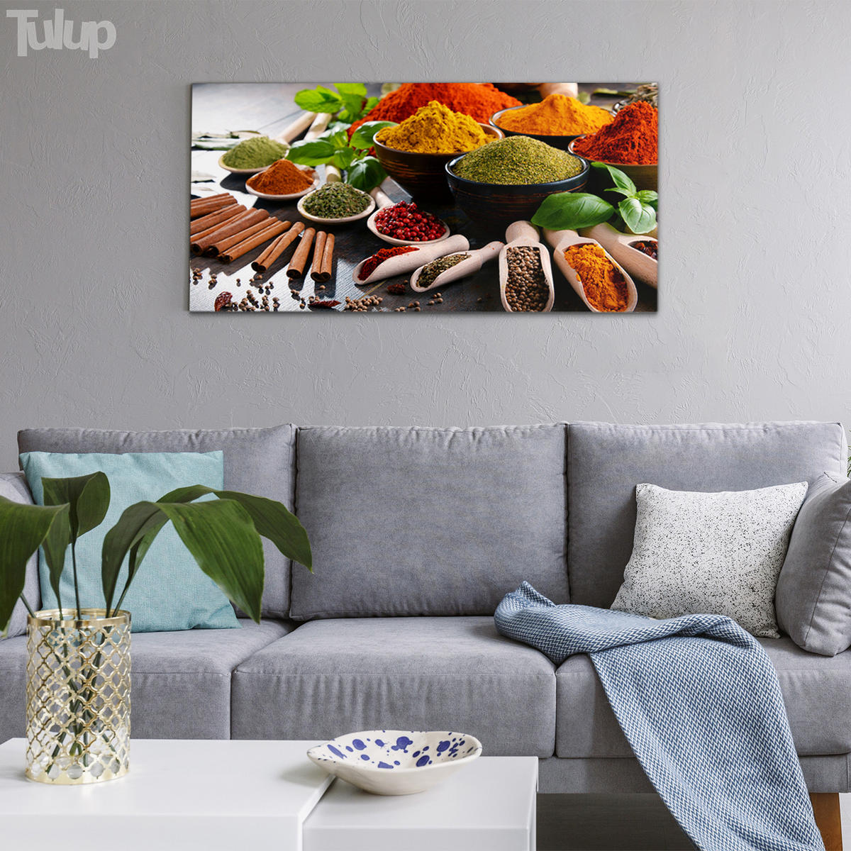 GLASBILD 100x50 cm Lebensmittel und Getränke - Rot, Glas (100/50cm) - TULUP