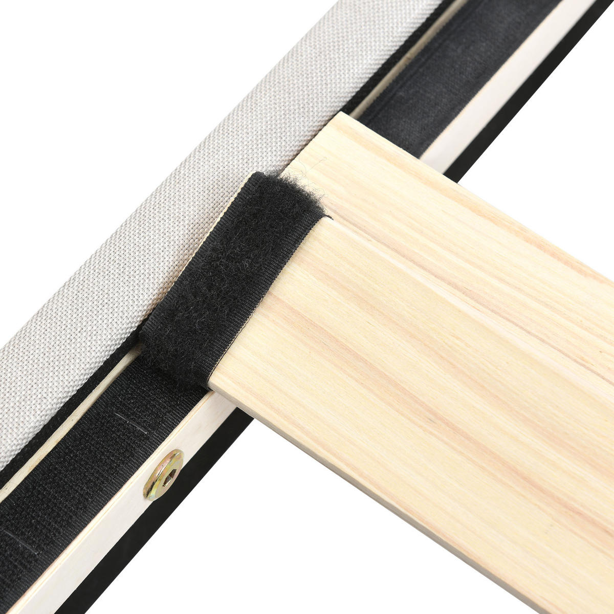 POLSTERBETT 140/200 cm DE-00044, in Grau-Beige, verstellbarem Kopfteil - Beige, Holz (140/200cm) - ComfortXL