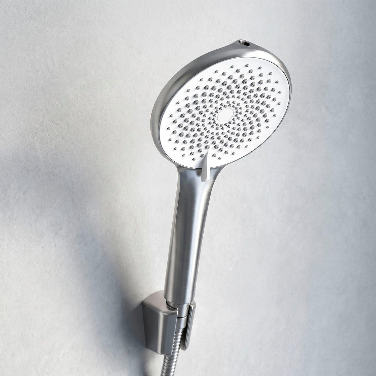 WANNENARMATUR Rea Rivo Brush Nickel - Nickelfarben, Metall (27/6/24cm) - REA