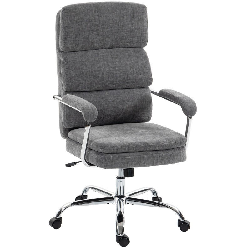 Okwish Drehstuhl Grau 72.5x118x65 cm