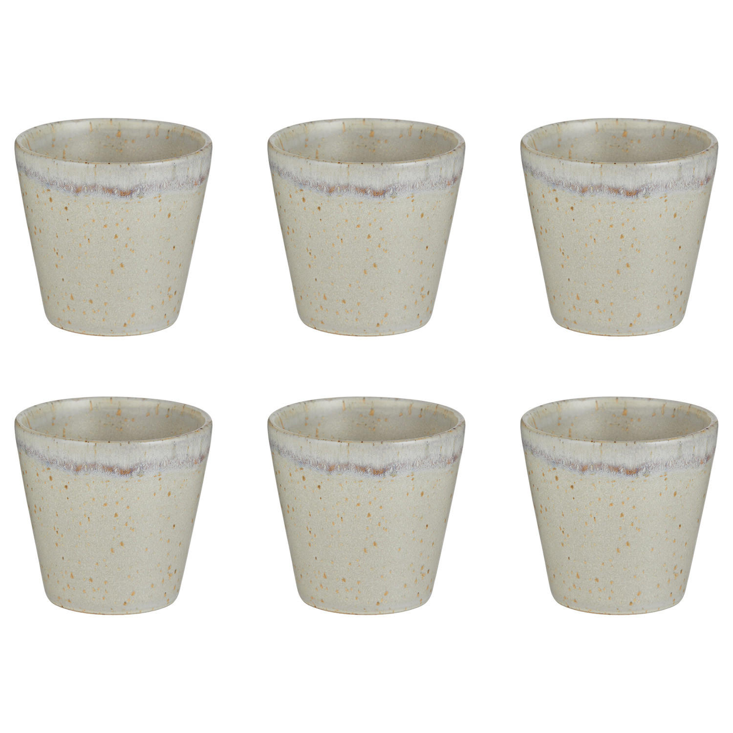 ESPRESSOTASSE (6er-Set) Artisan 90 ml - Beige, Keramik (0.09L) - Butlers