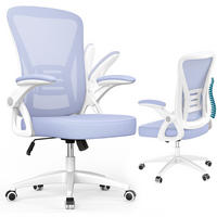 BÜROSTUHL Hellviolett ergonomisch mit S-förmiger Rückenlehne - Lila, Metall (23/52/62cm) - Rattrix