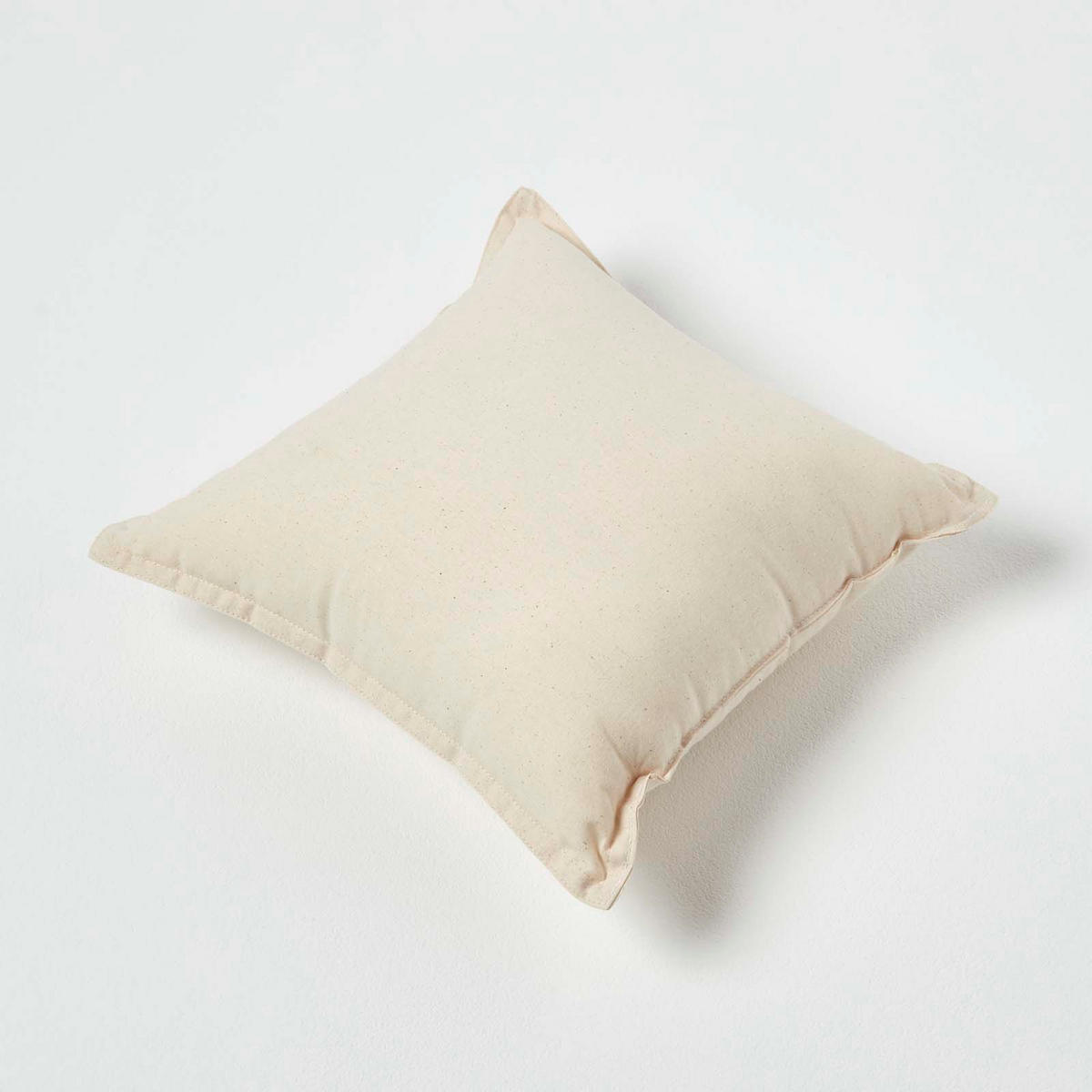 FÜLLKISSEN 30/30 cm – Bio-Baumwolle, Super-Mikrofaser-Füllung - Beige, Textil (30/30cm) - Homescapes
