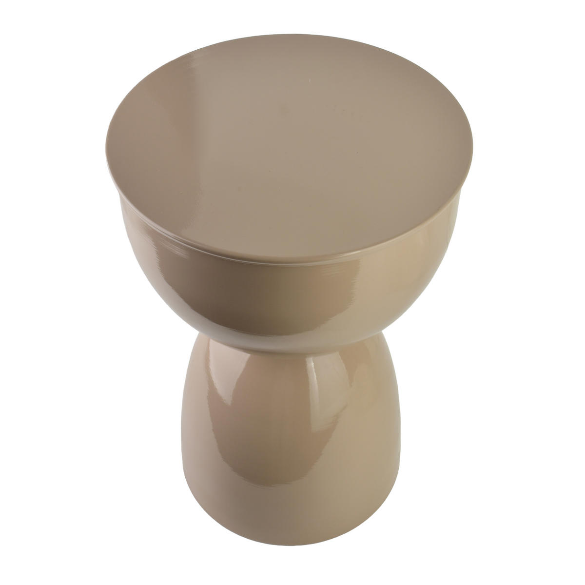 TISCH Roger Beige 31x25x45,7 cm Metall - Beige, Metall (31/25/45.7cm) - Mondex