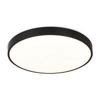 LED-DECKENLEUCHTE Albertyne 28/28/3 cm - Schwarz, Kunststoff (28/28/3cm) - Nettlife