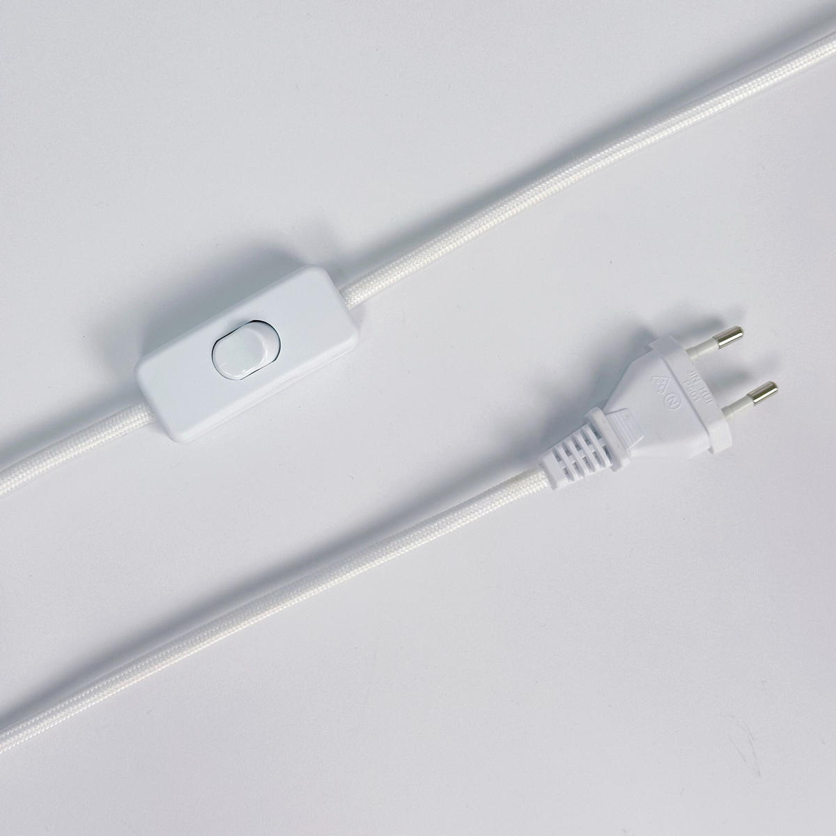 TISCHLAMPE - Dunkelblau, Textil/Metall (30/30/47cm) - Relaxdays