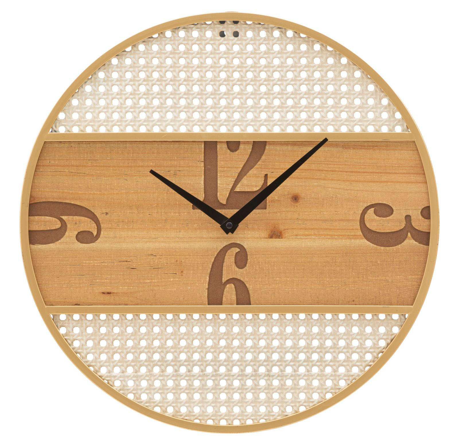 Mauro Ferretti Wanduhr Mehrfarbig 50x50x3.5 cm