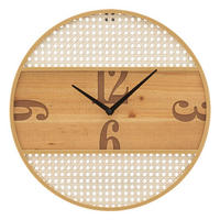 WANDUHR Fuji, mehrfarbig, Eisen und MDF, 50 x 3,5 x 50 cm - Multicolor, Holzwerkstoff/Metall (50/50/3.5cm) - Mauro Ferretti