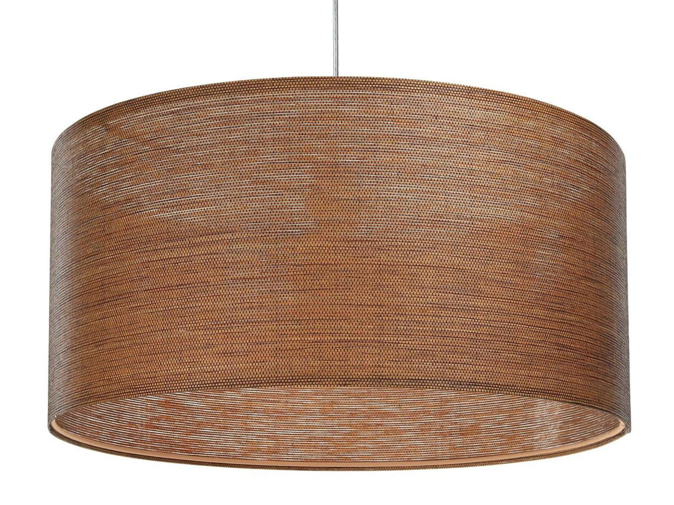 HÄNGELEUCHTE Braun 60/30 cm - Braun, Kunststoff (60/1/30cm) - ONZENO