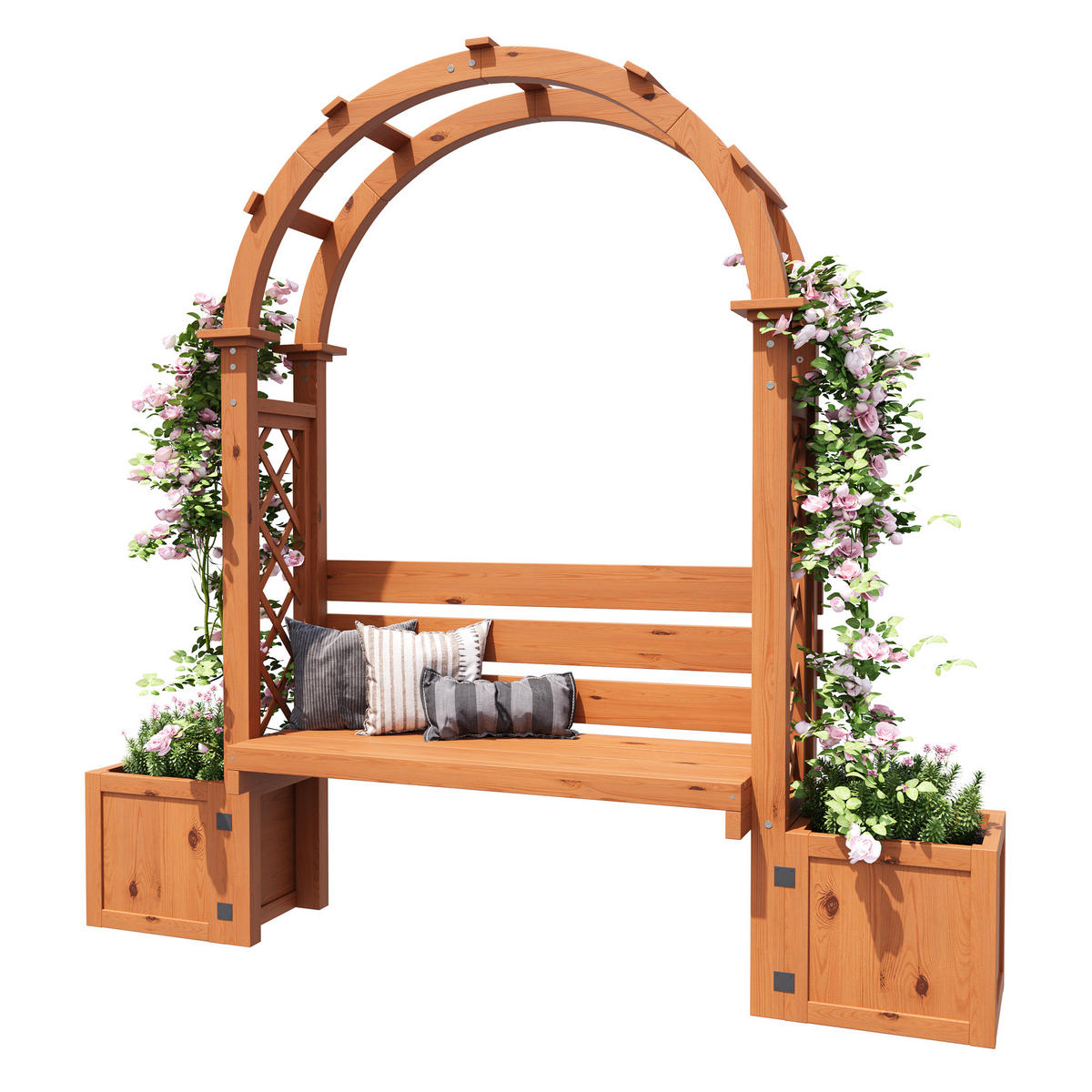 fertig bepflanzte blumenkästen Balkonbox Royal White kaufen