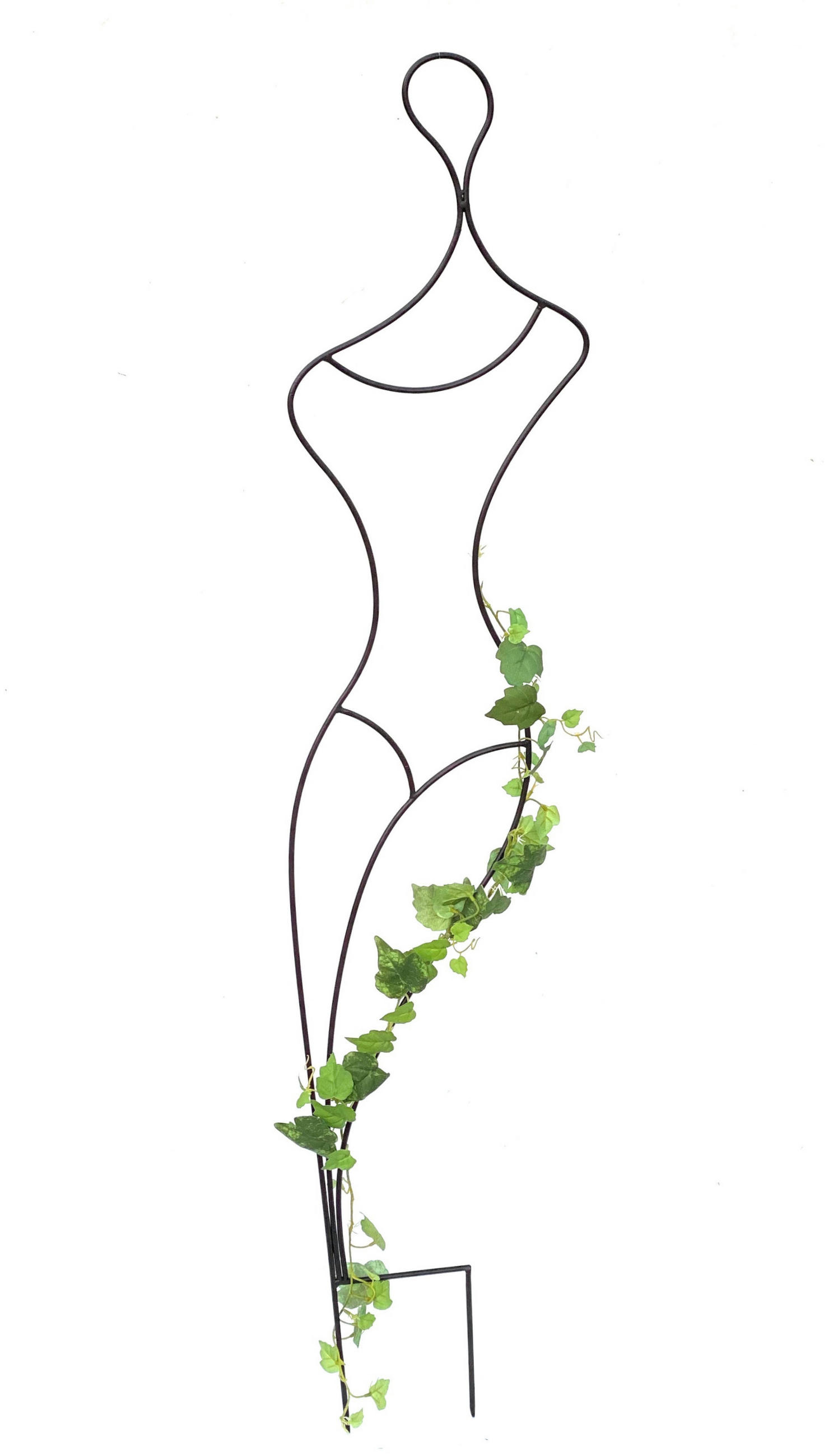 DanDiBo Rankhilfe Schwarz 35x140x1.5 cm