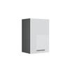 HÄNGESCHRANK R-Line Weiß Hochglanz 40 cm - Weiß Hochglanz/Anthrazit, Holzwerkstoff (40/60/31cm) - Vicco