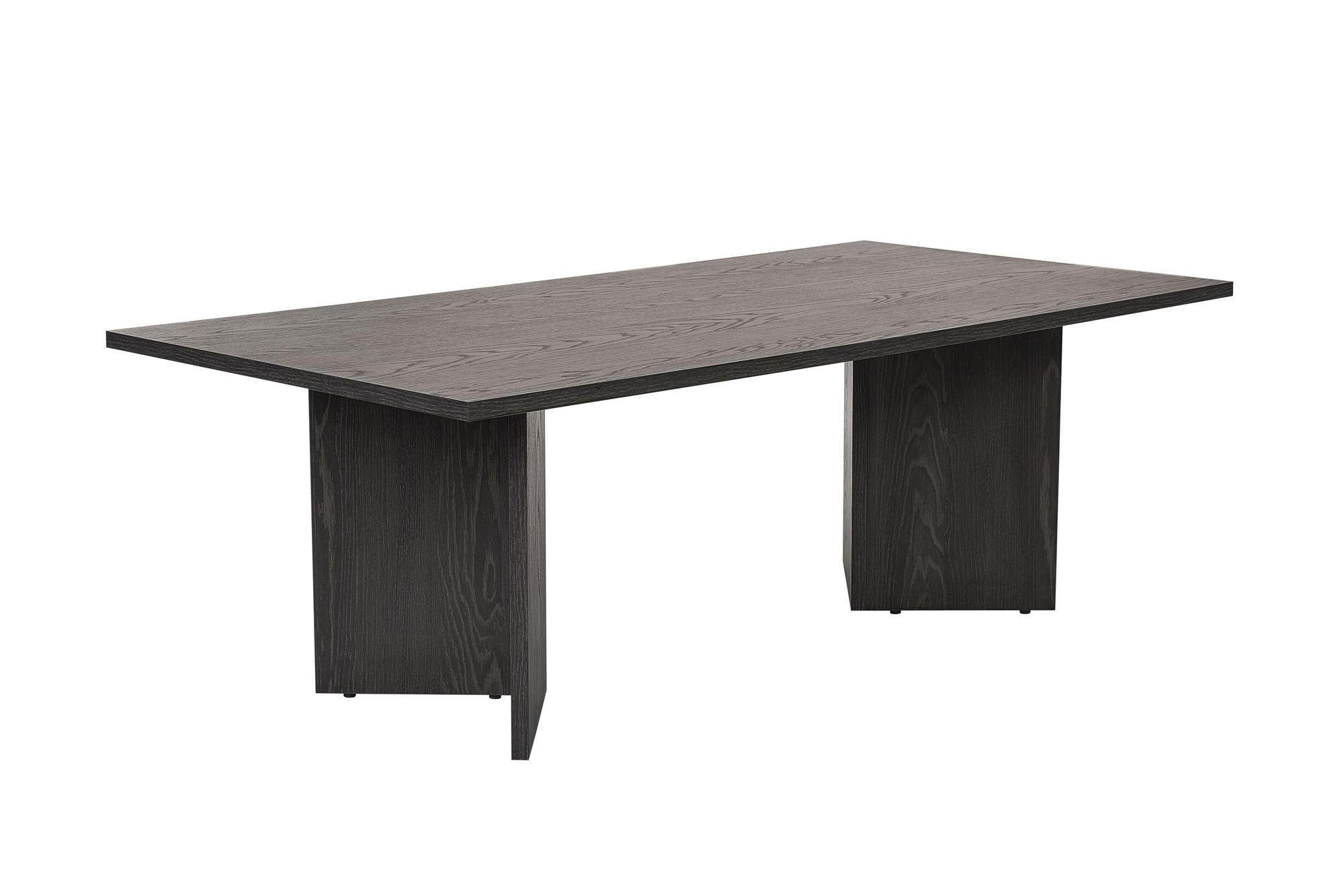COUCHTISCH sabin Hochglanz Schwarz - Schwarz, Holzwerkstoff (119/60/40cm) - Habitat Garten