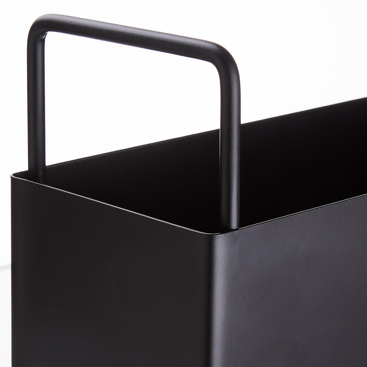 UTENSILIENBEHÄLTER Sideline - Schwarz, Metall (25/12/9cm) - Butlers