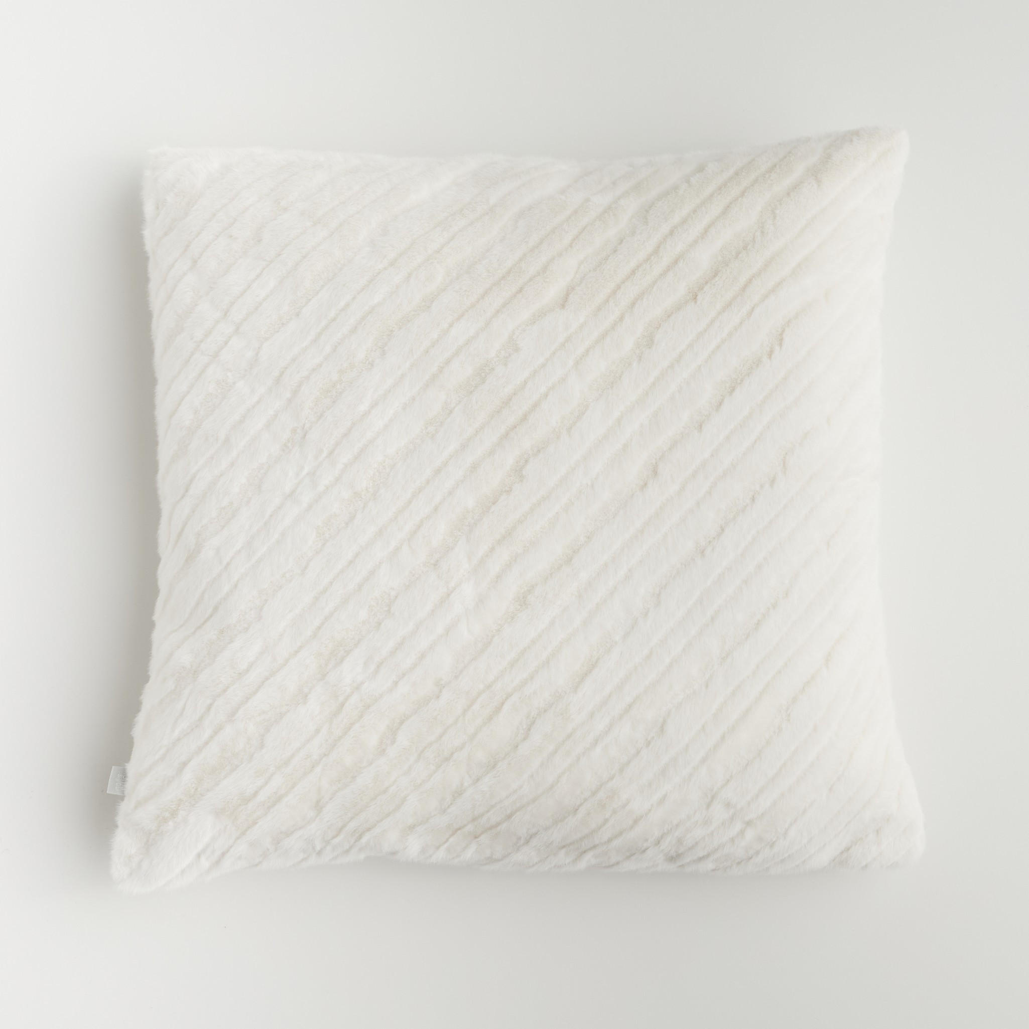 KISSENBEZUG Pufos - Ecru, Textil (45/45cm) - home&you