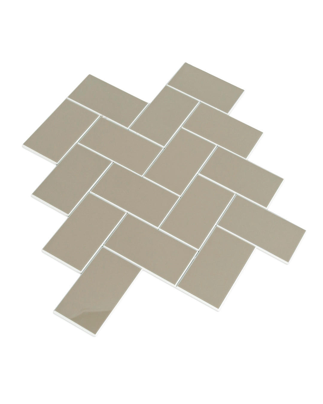 FLIESENAUFKLEBER 1 Stück 27,2 x 24 cm Selbstklebende Fliesen - Uva Cream - Beige, Kunststoff (24/0.4/27.2cm) - Mazovia