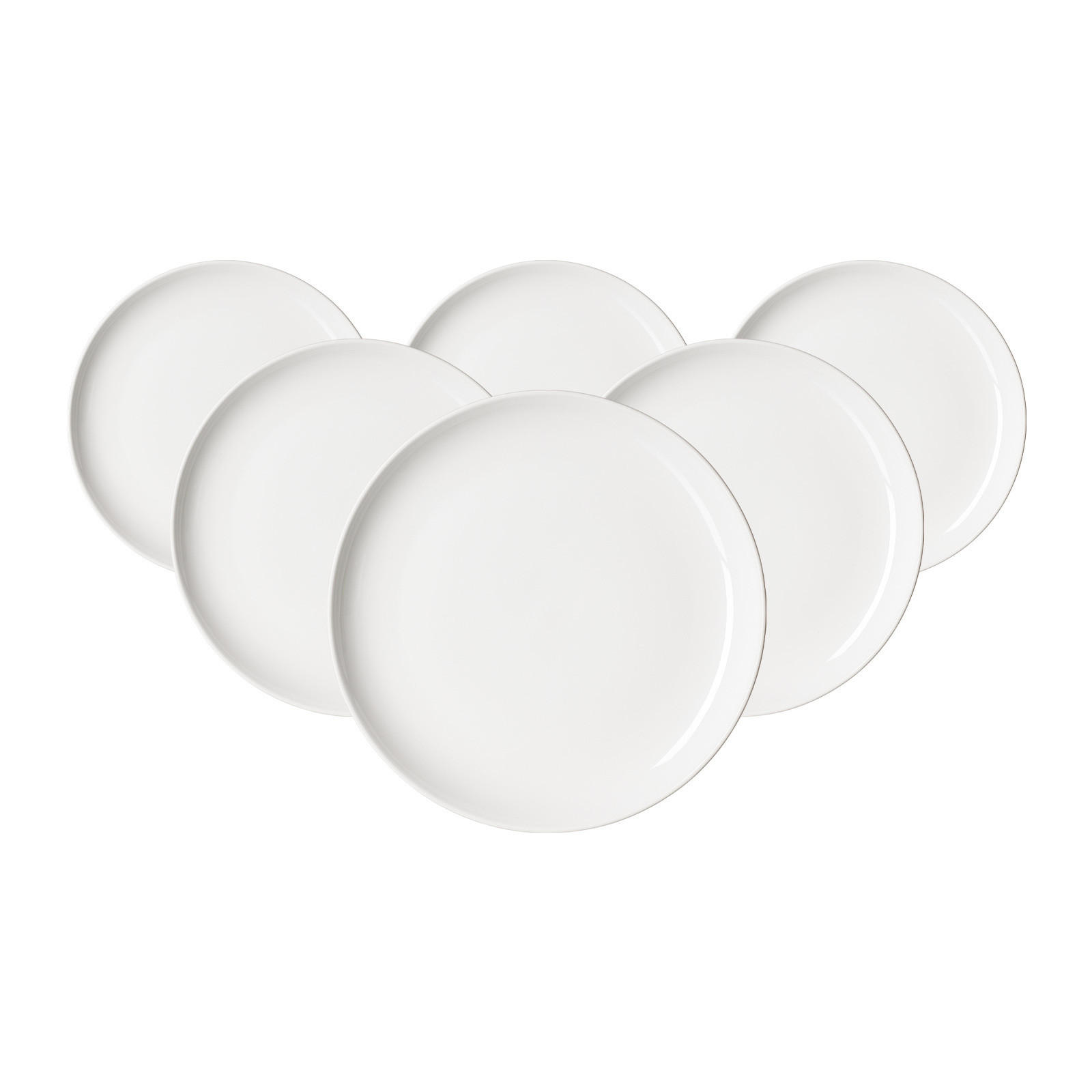 DESSERTTELLER Volos weiß ø 20,5 cm 6er Set - Weiß, Keramik (20.5cm) - Ritzenhoff Breker