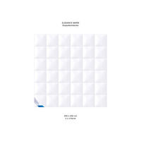 WINTERBETTDECKE ELEGANCE Gänsedaunen warm - Weiß, Naturmaterialien/Textil (200/200cm) - Böhmerwald