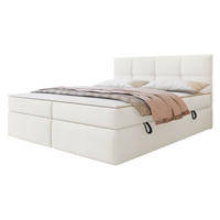 BOXBETT Figaro - Schwarz/Naturfarben, Holz/Textil (160/200cm) - MIRJAN24